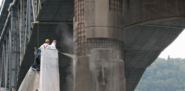 Shotcrete - bridge repair